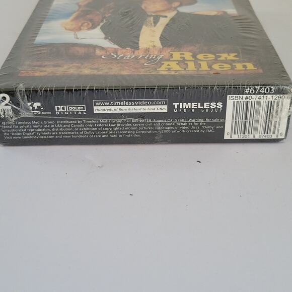 Frontier Doctor 2 DVD Set Western Starring Rex Allen Timeless Cowboy TV NIB - Picture 7 of 8